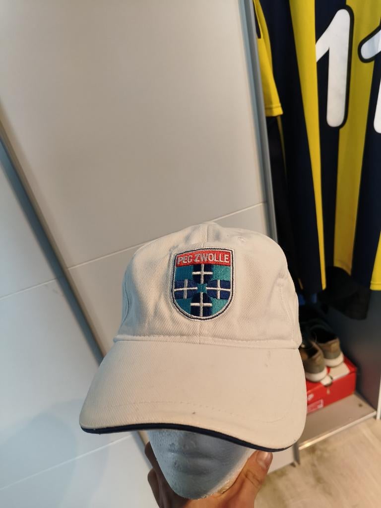 (1-Size All) Pet PEC Zwolle Voetbal 2021 Katoen, Pet, PEC Zwolle, Gedragen, One size fits all