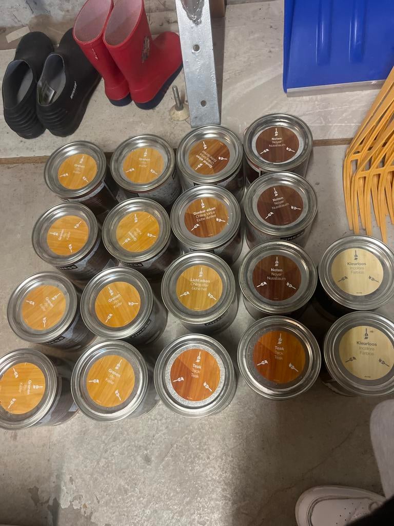 Diverse Beitsen: Grenen, Eiken, Teak, Noten, Kleurloos, Bruin, Nieuw, Beits, Ophalen of Verzenden