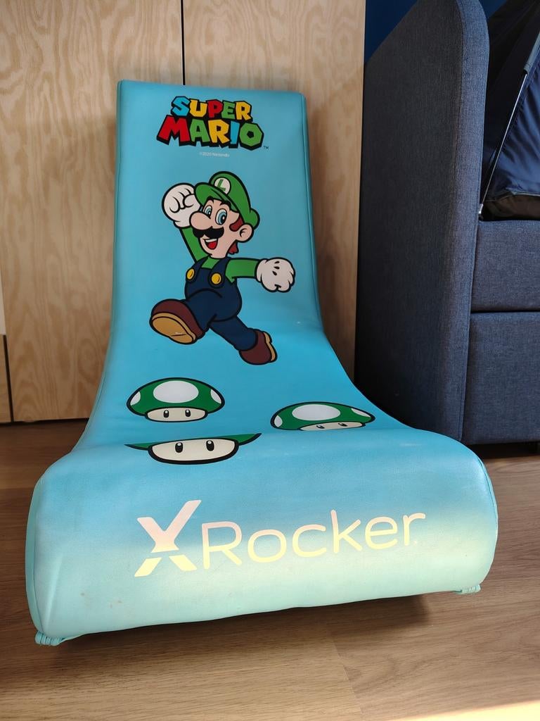 Super Mario xRocker Luigi blauw, Ophalen, Blauw, Eén