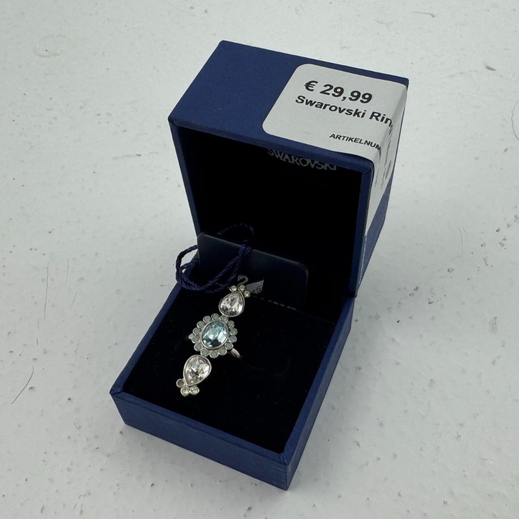 Swarovski Ring | Maat 16,5, Dordrecht@usedproducts.nl, Toulonselaan 72, Ophalen of Verzenden, Met edelsteen