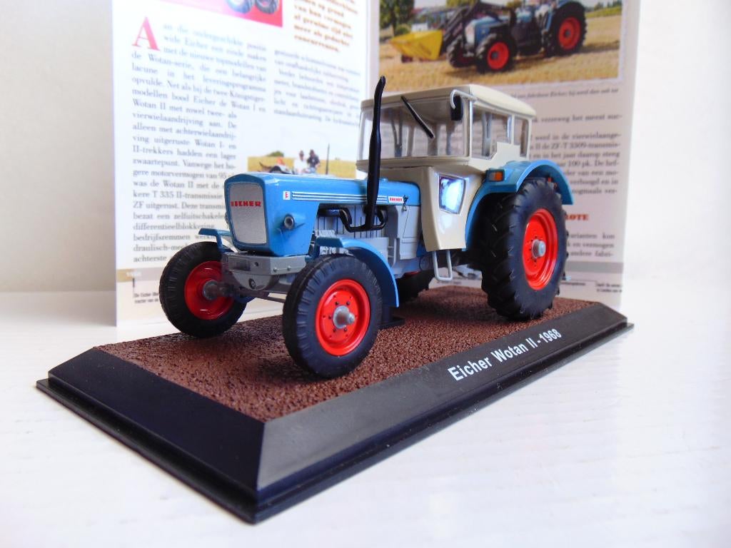 Model Tractor Eicher Wotan II - 1968 - 1/32, Ophalen of Verzenden, Zo goed als nieuw, Tractor of Landbouw, Overige merken