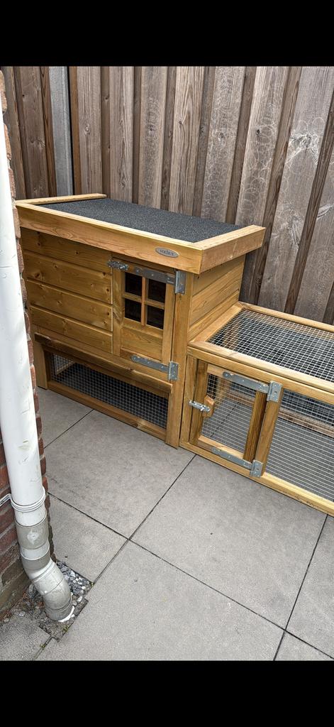 Voldux Gradje konijnenhok nieuw!, 110 cm of meer, Nieuw, Ophalen of Verzenden, 90 cm of meer