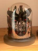 Opgezette vlinder in stolp - Prachtige decoratie, Verzamelen, Dierenverzamelingen, Ophalen, Gebruikt, Insect, Opgezet dier