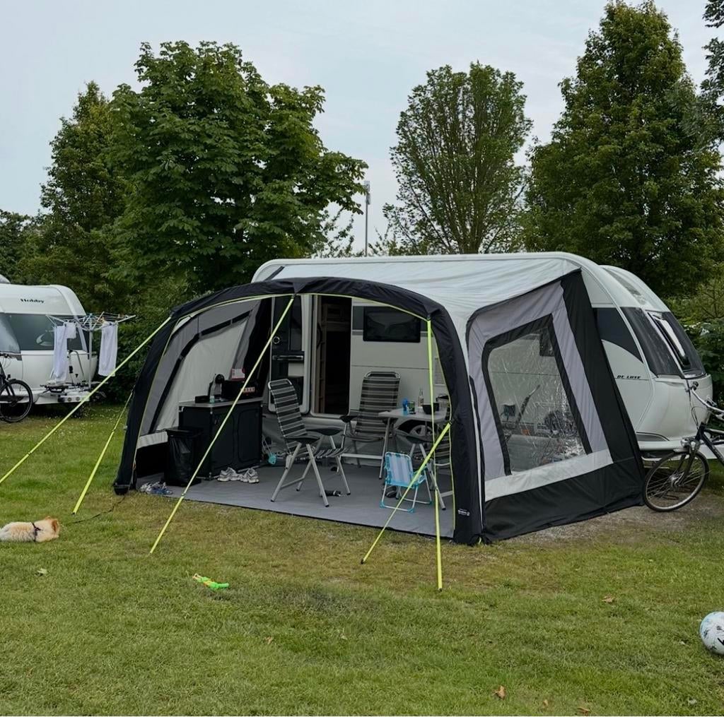 Obelink sunroof easy air opblaas luifel met zijwanden, Ophalen of Verzenden, Zo goed als nieuw, Tot en met 4