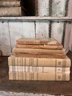 Bundel lot oude boeken boekjes stylen decoreren als console, Ophalen of Verzenden