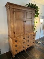 Prachtige, grenen Engelse buffetkast, Ophalen, Gebruikt, 100 tot 150 cm, 200 cm of meer
