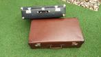 Koffers Vintage  2 stuks, Sieraden, Tassen en Uiterlijk, Koffers, 60 tot 70 cm, Gebruikt, Slot, Leer