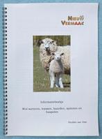 Informatieboekje wol wassen, kaarden, spinnen en haspelen, Hobby en Vrije tijd, Ophalen of Verzenden, Nieuw, Overige typen