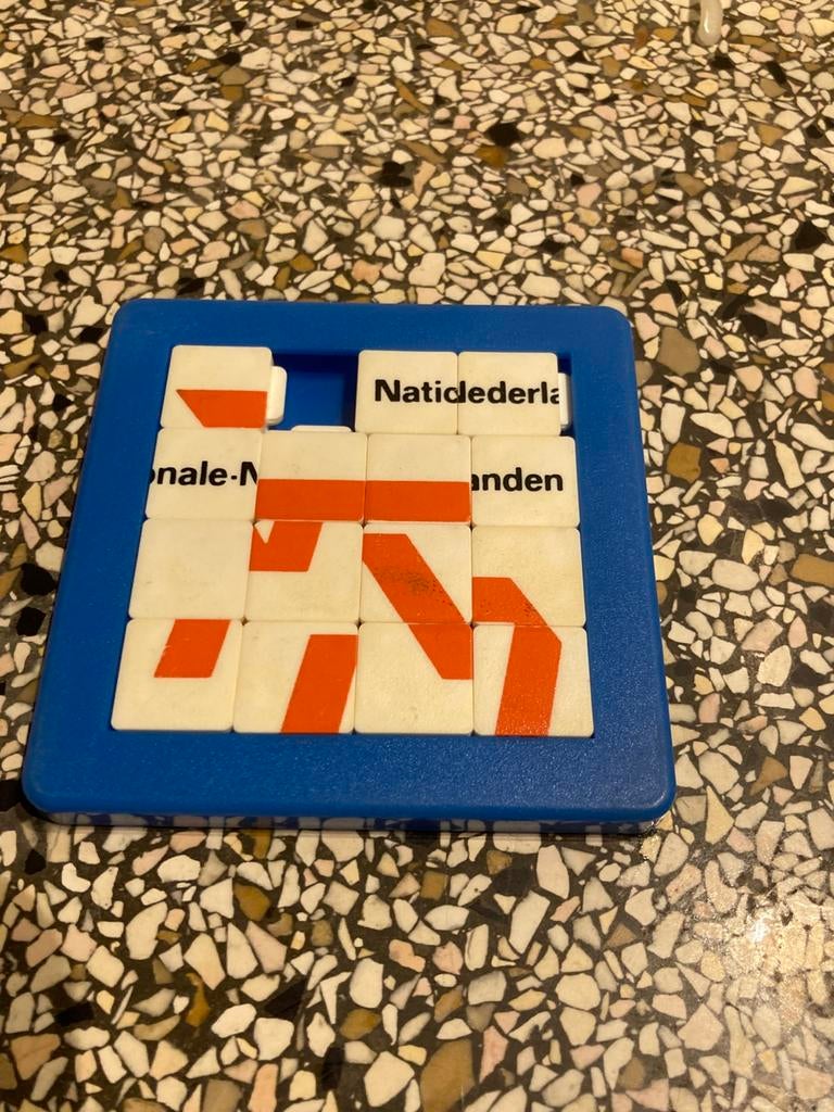 Schuifpuzzel narionale nederlanden, Ophalen of Verzenden, Minder dan 500 stukjes, Zo goed als nieuw