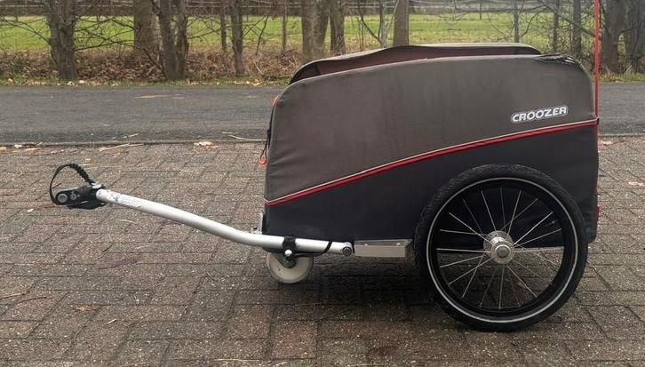 Croozer Cargo fietskar, Fietsen en Brommers, Fietsaccessoires | Aanhangers en Karren, Gebruikt, Bagagekar, 20 tot 40 kg, Opvouwbaar