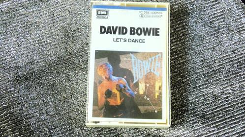 David Bowie, muziekcassette Let’s dance 1983, Cd's en Dvd's, Cassettebandjes, Gebruikt, Origineel, 1 bandje, Ophalen