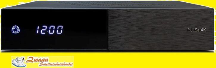 satelliet ontvanger TWIN PVR UHD Tuner PULSe 4K €238, Audio, Tv en Foto, Schotelantennes, Nieuw, (Schotel)antenne-accessoires