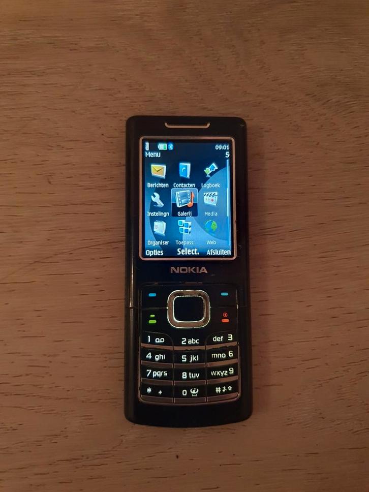 Zeldzame Nokia 6500 classic zwart in goede staat, Telecommunicatie, Mobiele telefoons | Hoesjes en Frontjes | Nokia, Zo goed als nieuw