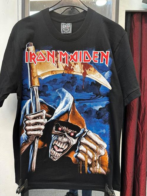 Iron maiden t-shirt maat L, Kleding | Heren, T-shirts, Nieuw, Maat 52/54 (L), Blauw, Ophalen of Verzenden