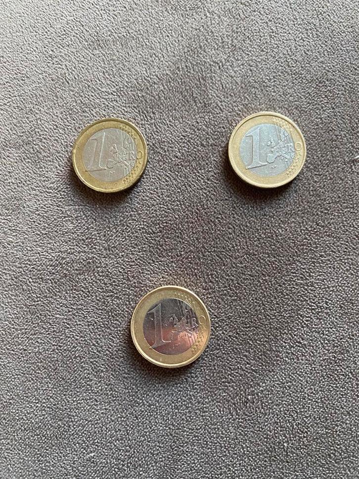 Zeldzame 1 euromunten / 3 stuks, Postzegels en Munten, Munten | Europa | Euromunten, 2 euro, Duitsland, Ophalen of Verzenden