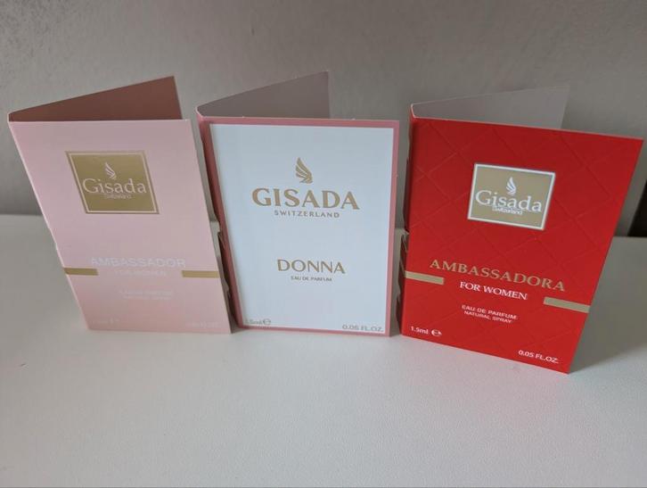 Gisada set damesparfums, Sieraden, Tassen en Uiterlijk, Uiterlijk | Parfum, Nieuw, Ophalen of Verzenden