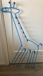 Blauwe giraf kapstok, Huis en Inrichting, Ophalen, Gebruikt, Hout, Minder dan 100 cm