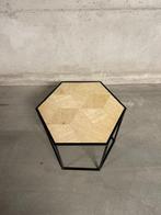 Tafeltje Hexagon, Huis en Inrichting, Tafels | Bijzettafels, Minder dan 55 cm, Ophalen of Verzenden, Zo goed als nieuw, Overige vormen