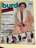 Vintage Burda april 1994, Hobby en Vrije tijd, Kledingpatronen, Ophalen of Verzenden, Gebruikt, Vrouw, Burda