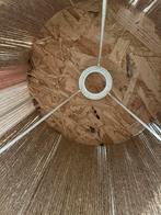 Lampenkap Hutten Touw Bruin/Wit, Ophalen, Bruin, Rond, Nieuw