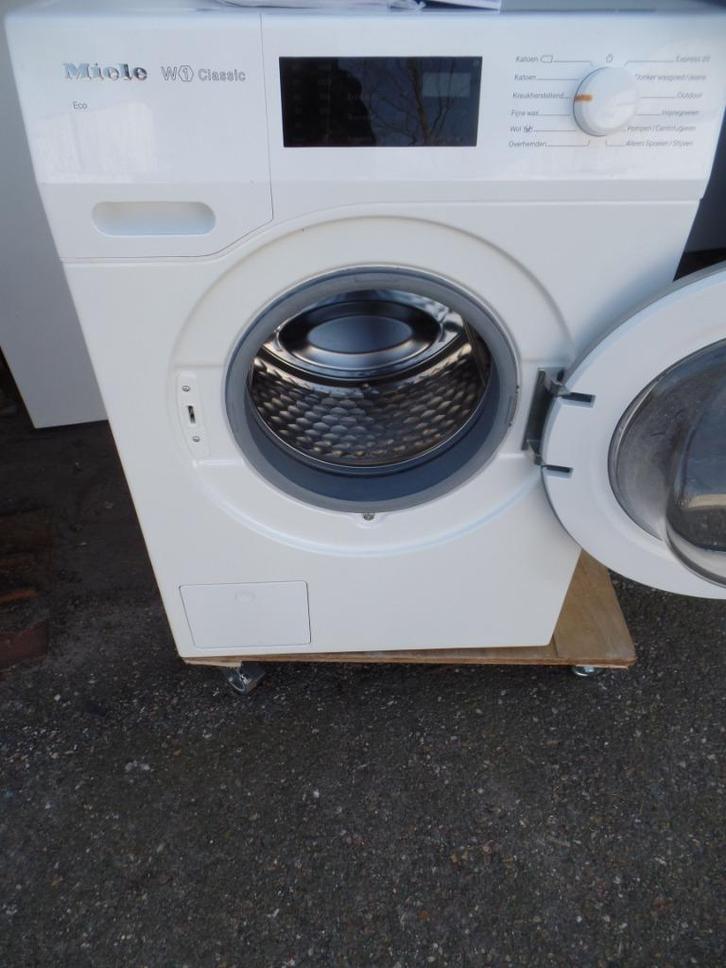 Miele W1 Classic eco wasmachine WDB 030 A+++ HW20 nw model, Witgoed en Apparatuur, Wasmachines, Zo goed als nieuw, Voorlader, 6 tot 8 kg