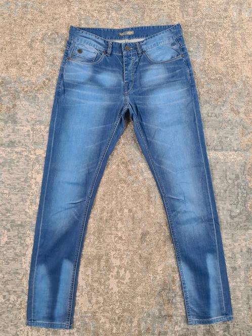 Cast Iron Cope Tapered Fit W31 L32 STRETCH Bronno3132 Blauw, Kleding | Heren, Spijkerbroeken en Jeans, Zo goed als nieuw, W32 (confectie 46) of kleiner