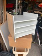 Ikea Kallax inzet met vier planken, Huis en Inrichting, Kasten | Stellingkasten, Ophalen, Zo goed als nieuw
