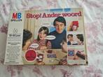 spel Stop! Ander woord, Hobby en Vrije tijd, Gezelschapsspellen | Bordspellen, Ophalen, Gebruikt, MB Spellen