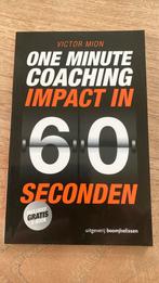 Victor Mion - One minute coaching, Ophalen of Verzenden, Zo goed als nieuw, Victor Mion
