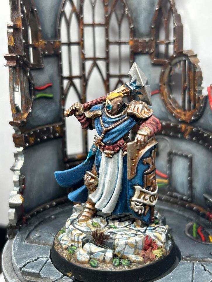 Warhammer Stormcast Eternals Sequitors - 3 stuks, Hobby en Vrije tijd, Wargaming, Zo goed als nieuw, Warhammer, Ophalen of Verzenden
