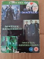 Matrix,  Matrix reloaded, matrix revolutions, Boxset, Ophalen of Verzenden, Zo goed als nieuw, Science Fiction