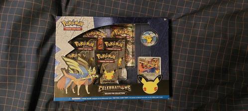 Pokémon Celebrations – Pin Collection (Sealed), Hobby en Vrije tijd, Verzamelkaartspellen | Pokémon, Zo goed als nieuw, Boosterbox