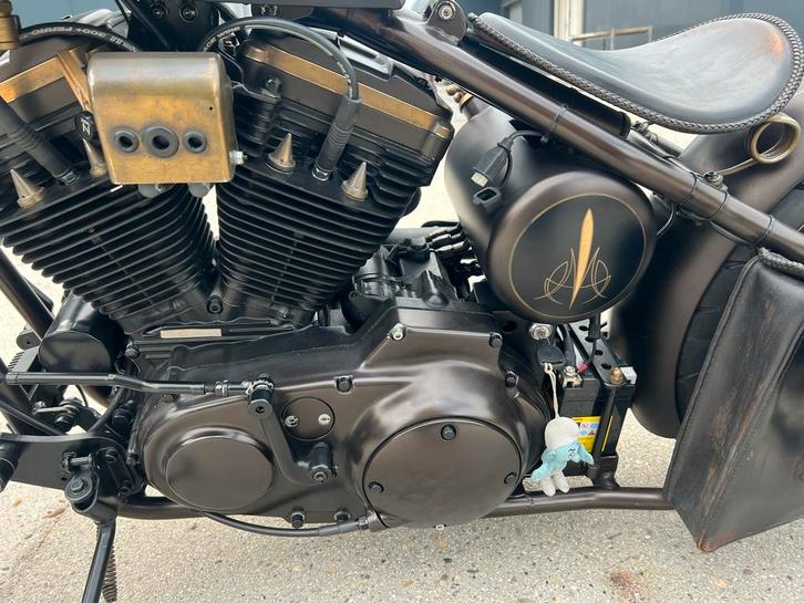 Custom Chopper - Uniek Ontwerp! harley davidson, Motoren, Motoren | Overige merken, Particulier, Chopper, meer dan 35 kW, 2 cilinders
