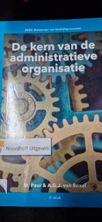 M. Paur - De kern van de administratieve organisatie, M. Paur; A.G.J. van Boxel, Ophalen of Verzenden, Management, Zo goed als nieuw