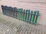 Zeer mooi oud smeedijzeren hekwerk totaal 6.2 meter lengte, Ophalen, Gebruikt, IJzer, Sierhekwerk