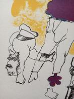 Jack Vanarsky Argentinië litho 1967 stijl Lucebert, Antiek en Kunst, Kunst | Litho's en Zeefdrukken, Verzenden