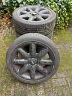 Zwarte Mini Velgen R56 winterbanden, Auto-onderdelen, Banden en Velgen, Ophalen, Gebruikt, Velg(en), 16 inch
