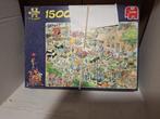 Incomplete puzzels 1500 stukjes jan van haasteren, Ophalen of Verzenden, 500 t/m 1500 stukjes, Gebruikt, Legpuzzel