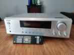 Onkyo TX-8255. Zilver, met afstandsbediening., Ophalen of Verzenden, Zo goed als nieuw, 60 tot 120 watt, Stereo