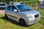 Kia Picanto 1.0 2007 Grijs met lange apk en Airco ✅️, Voorwielaandrijving, 836 kg, 4 cilinders, 400 kg