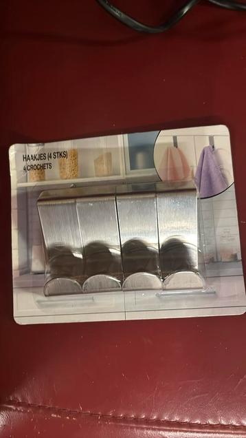 handoek haken set nieuw beschikbaar voor biedingen