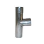 Zinken T-stuk (Y-stuk) voor een regenpijp ø70mm 45 en 85, Afvoer, Pvc, Verzenden, 60 tot 80 mm