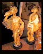 Oosterse Beelden Resin - Set van 2, Antiek en Kunst, Ophalen of Verzenden