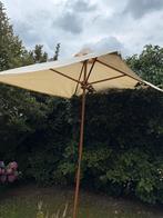 Parasol ecru ca. 2.50m doorsnee, Ophalen, Gebruikt, 2 tot 3 meter, Stokparasol