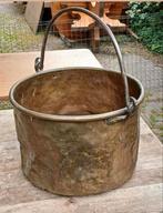Prachtige antieke grote koperen ketel, niet waterdicht, Antiek en Kunst, Antiek | Koper en Brons, Ophalen
