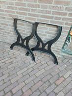 Gietijzeren Tafelpoot Industrieel, Ophalen, Tafelpoot, Gebruikt, 50 tot 100 cm