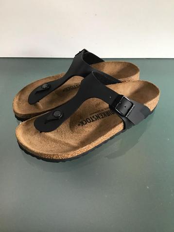 GRATIS VERZENDEN | BIRKENSTOCK Gizeh zwarte slippers 36 beschikbaar voor biedingen