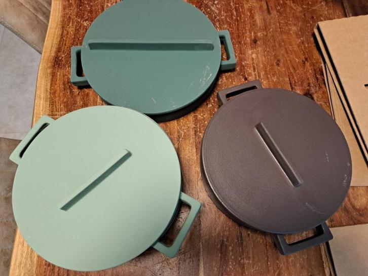 Terracotta pannen per stuk of als set te koop!, Huis en Inrichting, Keuken | Potten en Pannen, Zo goed als nieuw, Pannenset, Overige materialen
