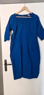 Lady V London Blauwe Pencildress Mt 20, Blauw, Maat 46/48 (XL) of groter, Ophalen of Verzenden, Knielengte