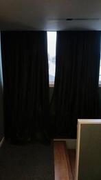 Gordijnen bruin lederlook, Bruin, 200 cm of meer, Ophalen of Verzenden, Zo goed als nieuw